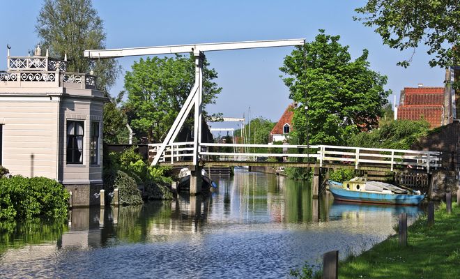 Gracht in Edam