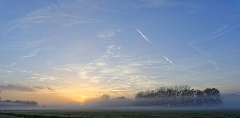 Die Sonne geht unter